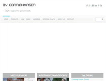 Tablet Screenshot of by-conniehansen.com